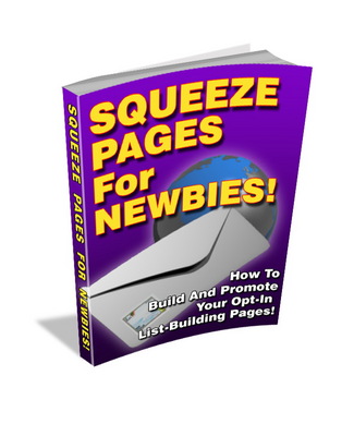 Product picture Squeeze Pages for Newbies